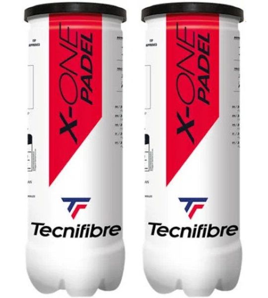 Tecnifibre X-One Padelballen 6 Ballen - Padelballen - Padelballen met XD Core