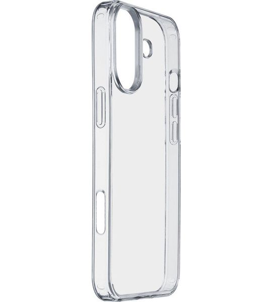 Cellularline Clear Duo Telefoonhoesje Voor Apple Iphone 16 Plus Transparant