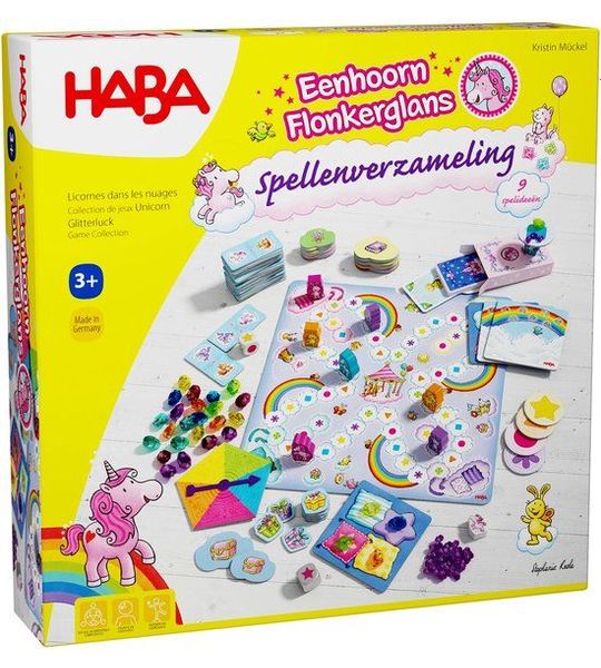 Haba | Bordspel Eenhoorn Flonkerglans Spellenverzameling