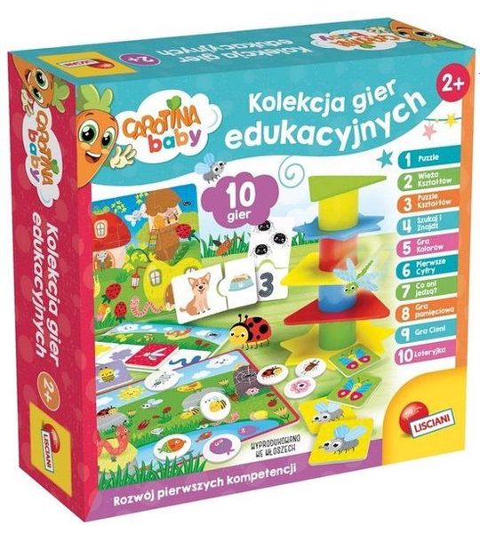 Carotina Baby Kolekcja gier edukacyjnych