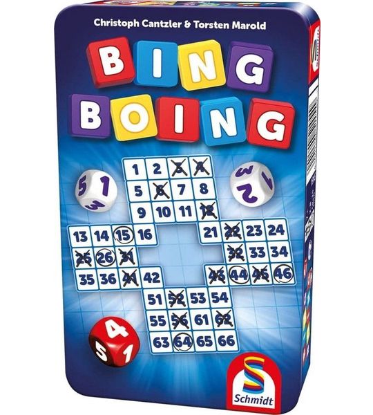 Schmidt - Bing Boing - Dobbelspel - Familiespel - vanaf 7 jaar - 2-8 spelers