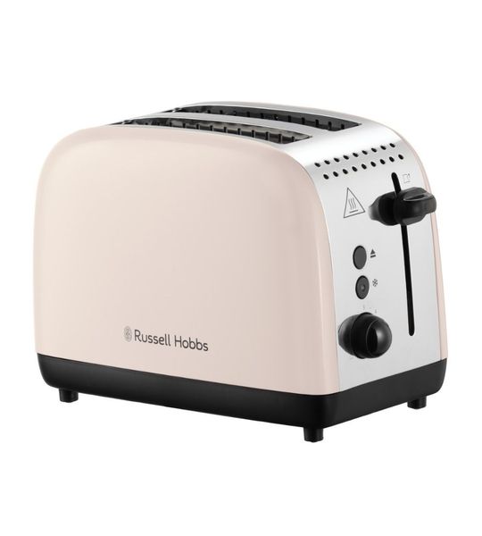 Russell Hobbs Colours Plus 2 Snedes Broodrooster Jasmine Wit