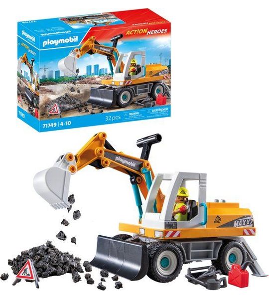 PLAYMOBIL Action Heroes Grote graafmachine 71749