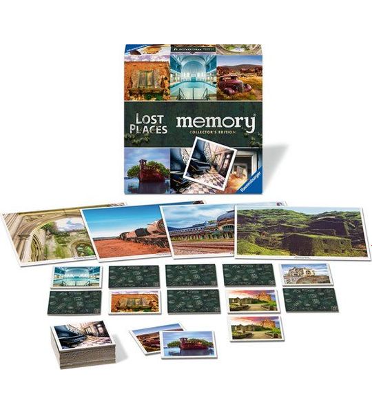 Ravensburger - memory® Lost Places - Geheugenspel - Vanaf 8 jaar