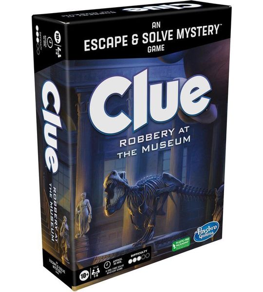Cluedo Clue, Bordspel, Ontsnappen, 10 jaar, 90 min
