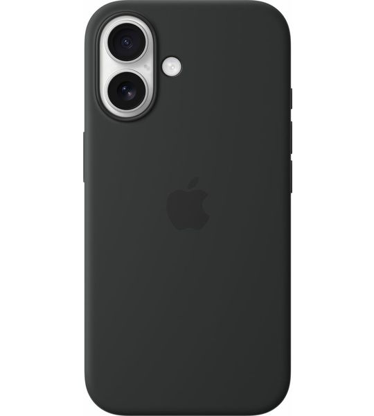 Apple Silicone Magsafe Cover Voor Apple Iphone 16 Black