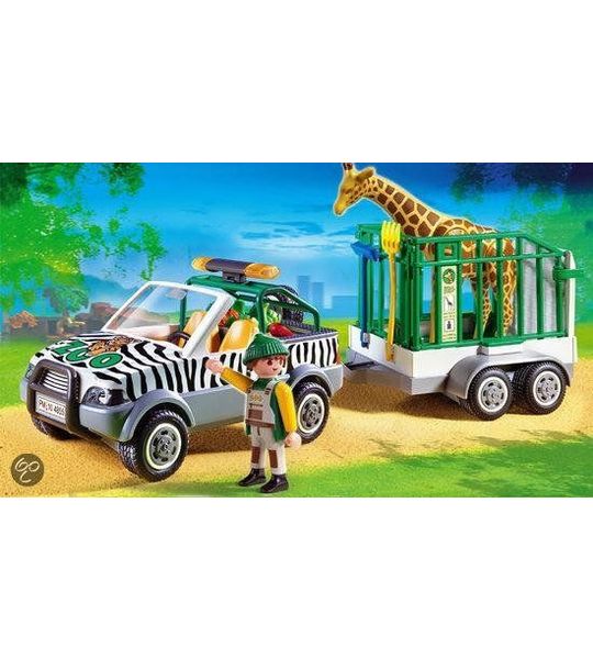 Playmobil Dierentransport met Aanhanger - 4855
