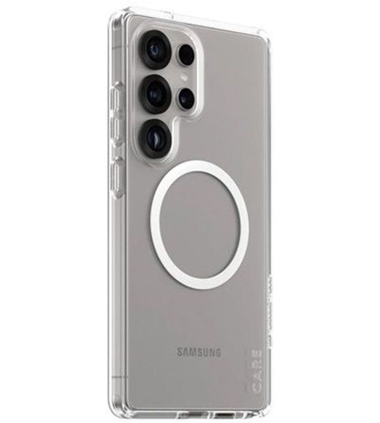 CARE Clear Hoesje Voor Samsung Galaxy S25 Ultra Wit