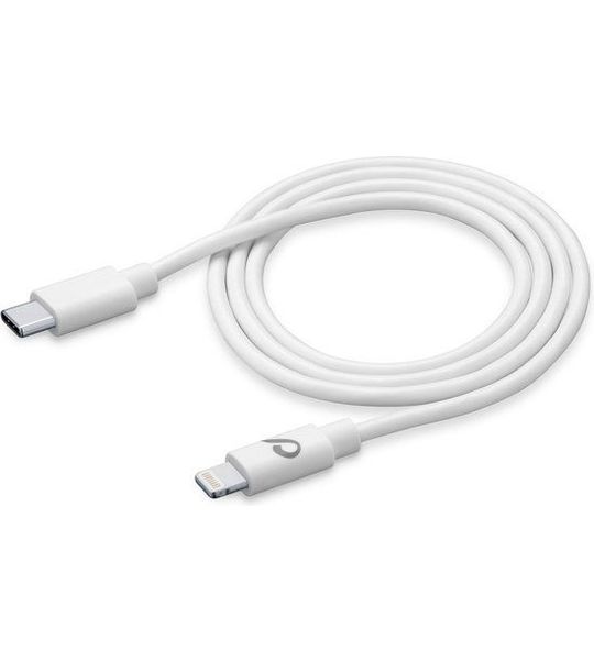 CELLULAR-LINE Kabel Usb-c-naar-lightning 0.6 Meter Wit