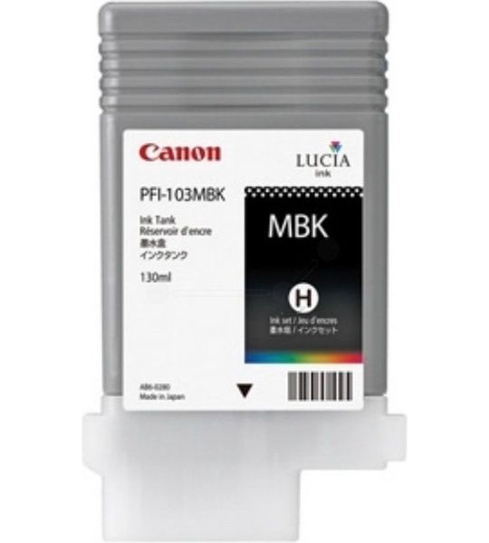 Canon PFI-103MBK mat zwart