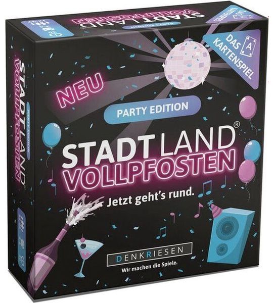 STADT LAND VOLLPFOSTEN Party Kartenspiel