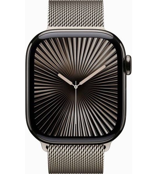 Apple Watch Series 10 GPs + Cellular 46mm Natural Milanese Loop S/m Smartwatch