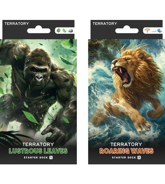 TERRATORY CARD GAME - Two-player combi set - Starter Deck 1 & 2