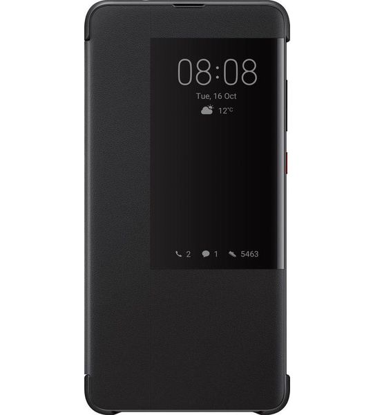 Huawei Mate 20 View Flipcover Zwart