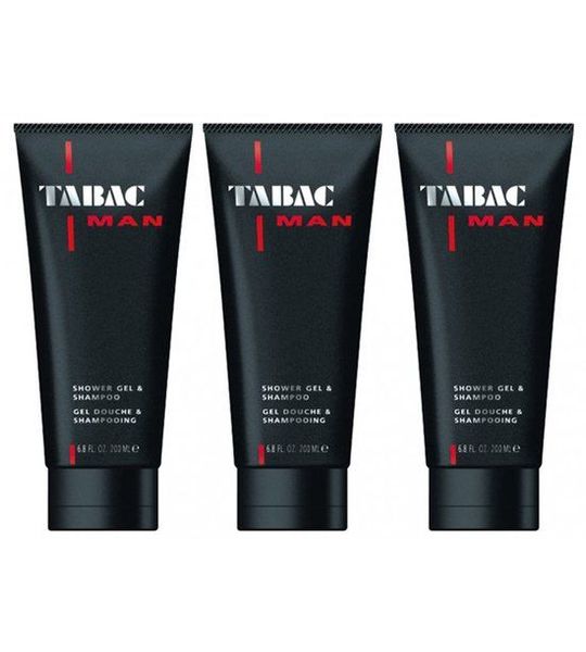 Tabac Man showergel 3 x 200 ml tube (3-Pack)