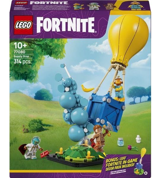 LEGO Fortnite Supply Drop Game Bouwpakket met Speelgoed voor Kinderen 77080