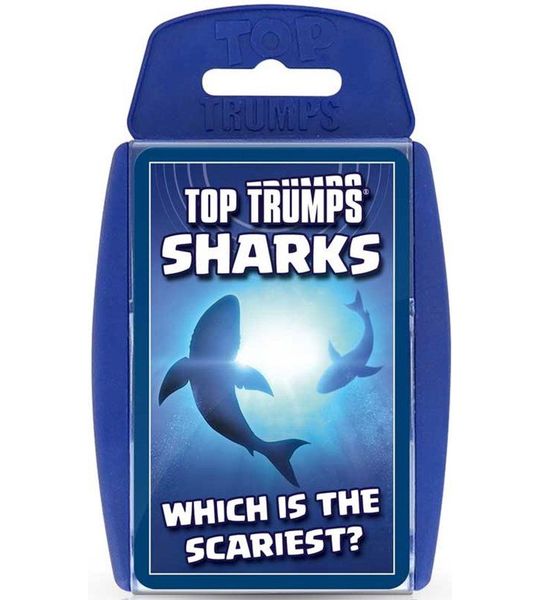 Winning Moves kaartspel Top Trumps haaien educatief spel