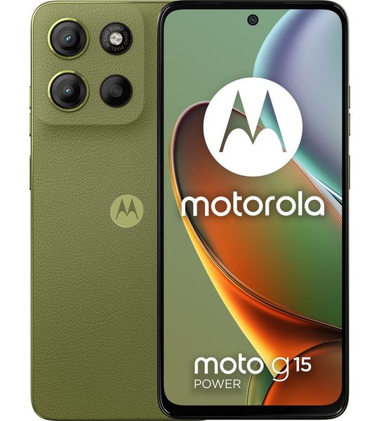 Motorola Moto G15 Power - 256 Gb Iguana Green Groen