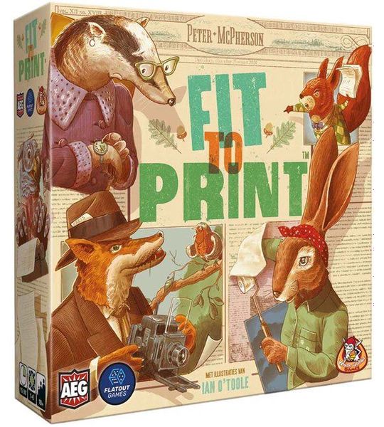 Fit to Print - Bordspel