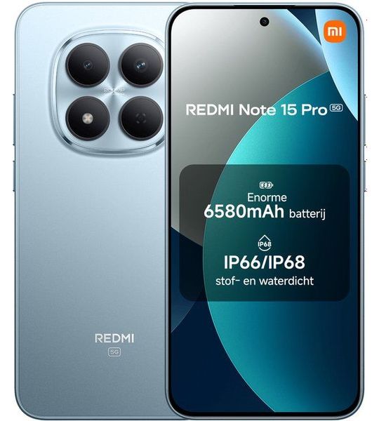 Xiaomi Redmi Note 15 Pro 5g 8gb/256gb Blu - 256 Gb Blauw