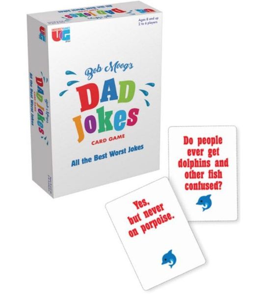 University Games Bob Moog's Dad Jokes Card Game, Kaartspel, 8 jaar
