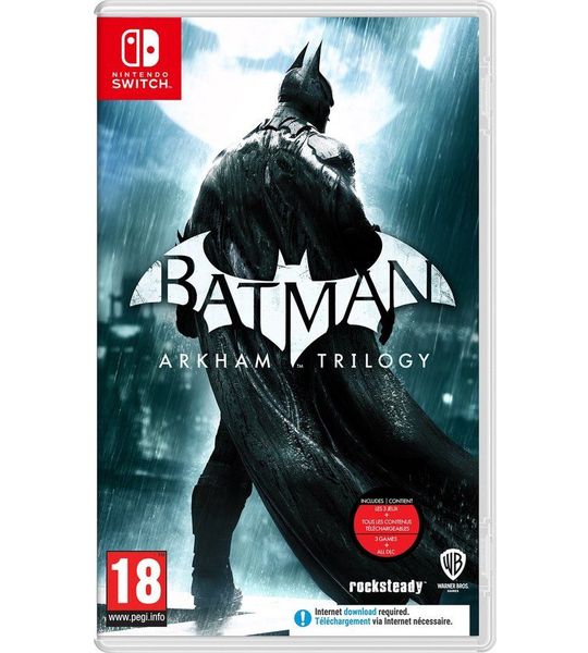Warner Bros Batman: Arkham Trilogy Nintendo Switch