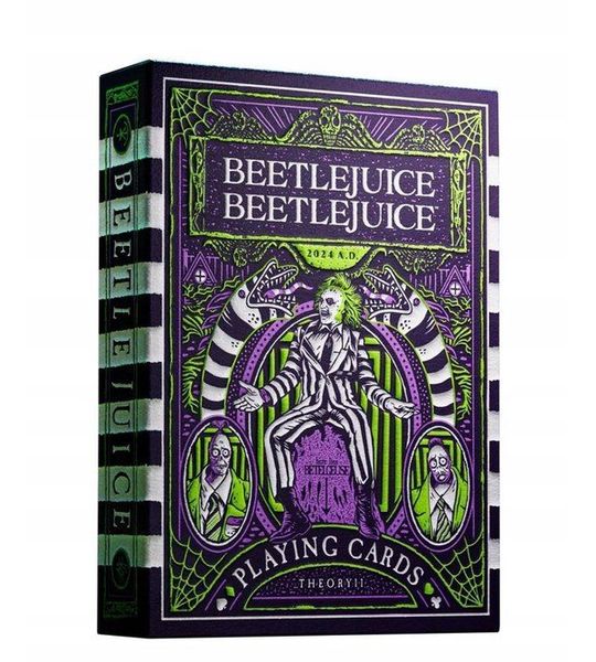 Theory11 Beetlejuice Speelkaarten - Klassieke Pokerformaat