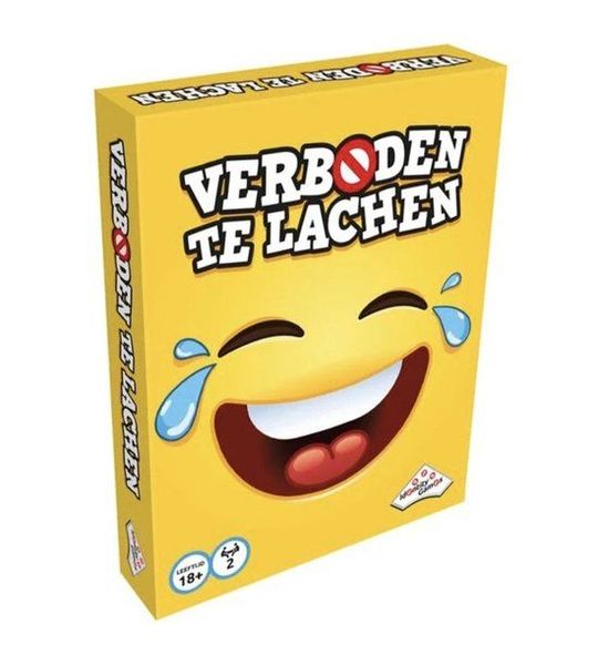 Identity Games - Verboden Te Lachen - Kaartspel - Partyspel