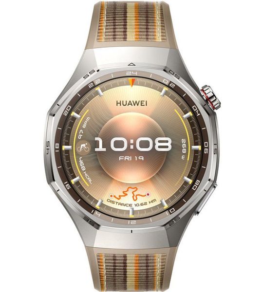 Huawei Watch GT 6 Pro 46 46 mm Zilver/Bruin