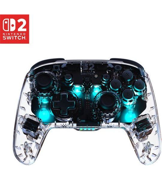 Turtle Beach Afterglow Wireless - Clear Controller Nintendo Switch 2 Switch Lite Oled Doorzichtig