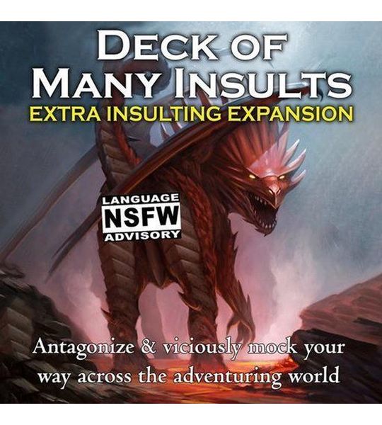 Deck of Many Insults: Extra Insulting Expansion - RPG Accessoire - Engels