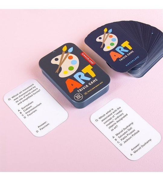 Kikkerland Trivia Game - Art