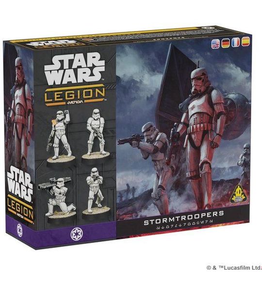 Star Wars: Legion Stormtroopers – Unpainted Requires Assembly - Miniaturen