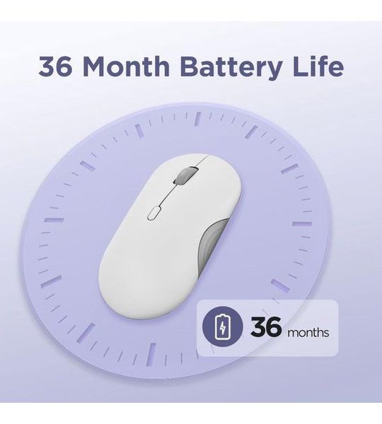 Lenovo 350 Bluetooth Silent Mouse (Cloud Grey) Muis