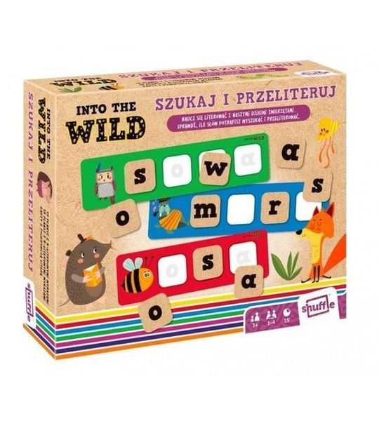 Gra Into The Wild Szukaj i Przeliteruj
