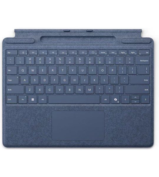 Microsoft Surface Pro Typecover + Opbergvak Voor Pen Toetsenbord Blauw