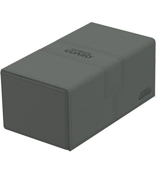 Ultimate Guard Ultimate Guard Twin Flip'n'Tray 200+ Xenoskin - Grey Card Boxes