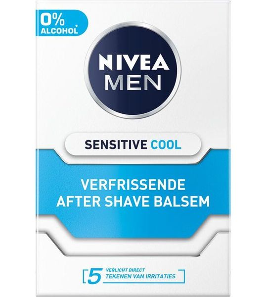 6x100ml Nivea Men Aftershave Cooling Balsem Sensitive Voordeelverpakking