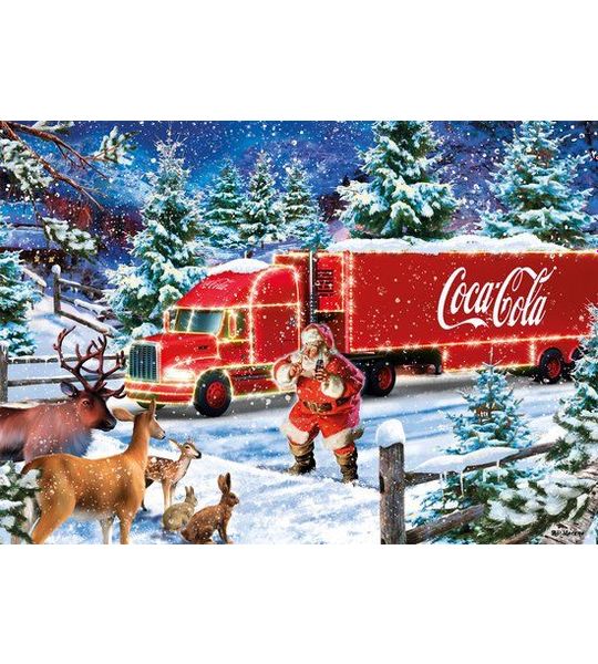 Coca Cola: Christmas Truck 1000 Stukjes - Puzzel