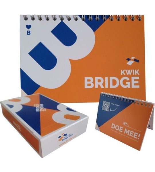 Kwik Bridge-Bridge Spel-Leer bridgen-Beginnende bridger