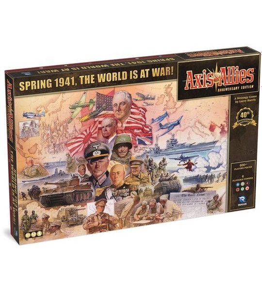 Axis & Allies: Anniversary Edition Bordspel - Engelstalig
