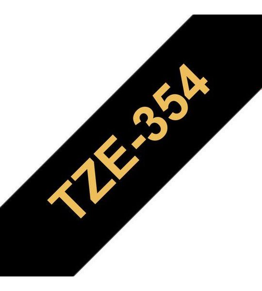 Brother TZE-354 zwart