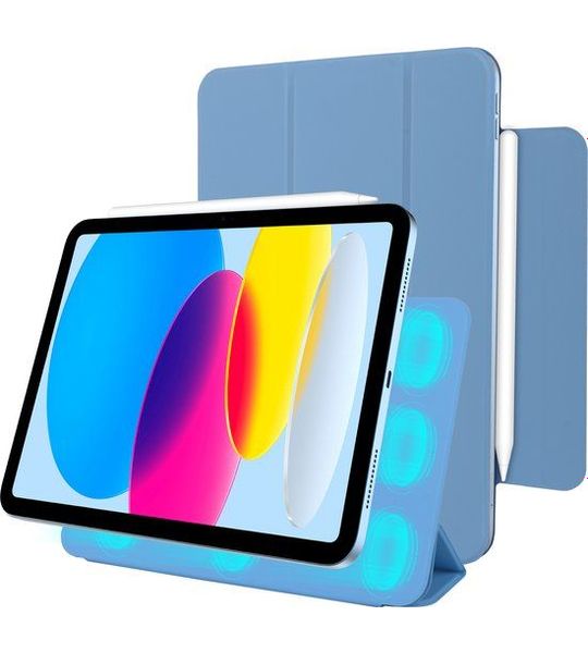 Just in case Magnetic Trifold Ipad 11'' Beschermhoes Blauw