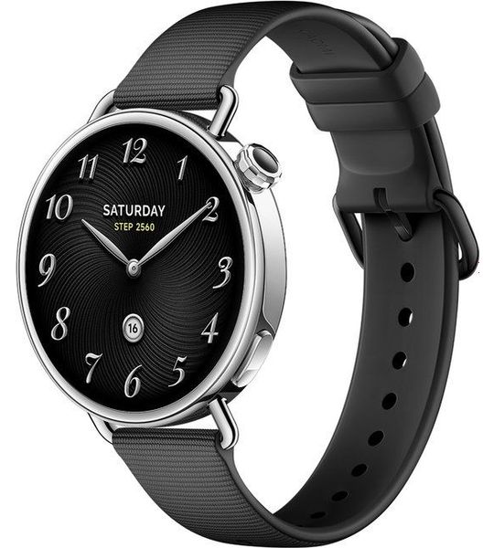 Xiaomi Watch S4 41mm Fluororubber Strap Smartwatch Zwart