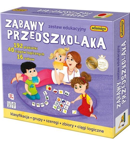 Zabawy przedszkolaka Zestaw edukacyjny