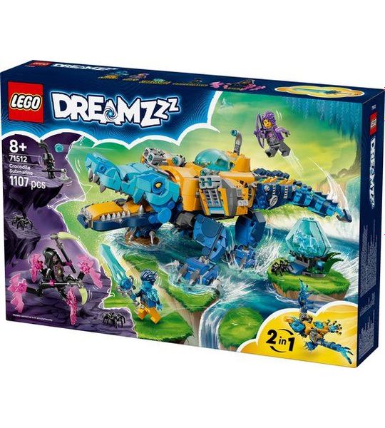 LEGO DREAMZzz 71512 Krokodilonderzeeer