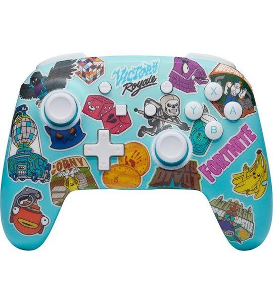 PowerA Controller nsw - Sticker Mania Controller Nintendo Switch Meerkleurig