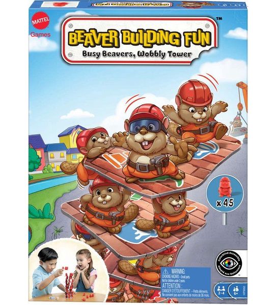 Mattel Games - Bouwpret met Bevers
