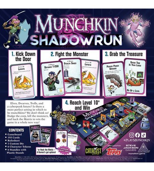 Munchkin: Shadowrun - Bordspel - Engels - Steve Jackson Games