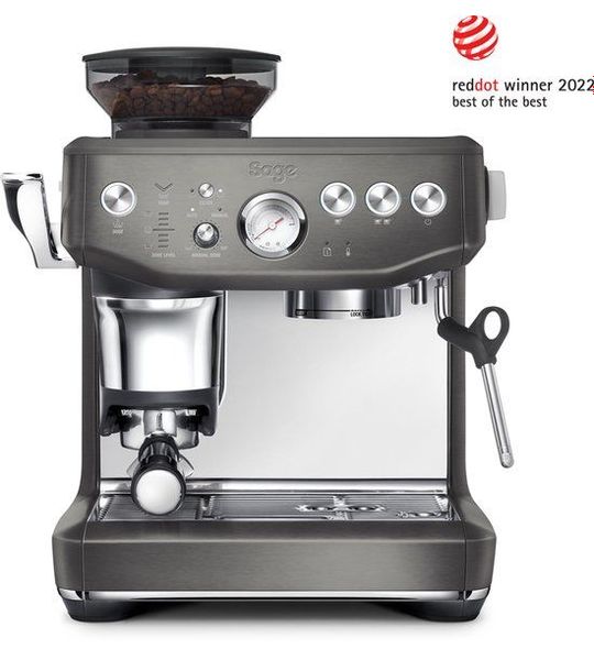 Sage The Barista Express™ Impress Black Stainless Steel